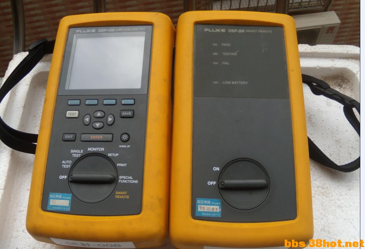 交易交换福禄克 FLUKE DSP-100 网络测试仪