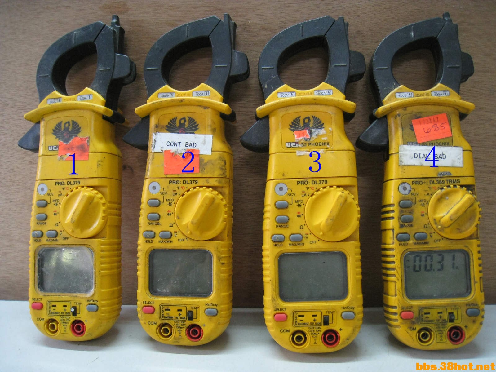 交易交换美国UEI DL379\/389数字钳形表 美国K