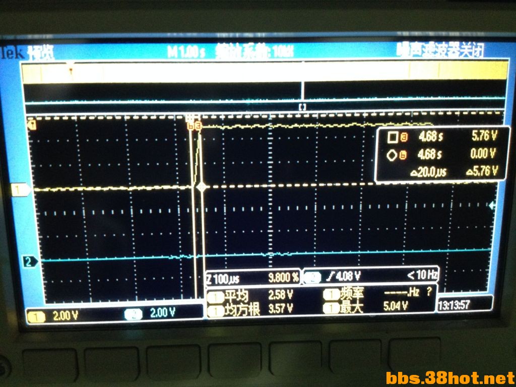 tek  Ϊ100uS/ʱʾ