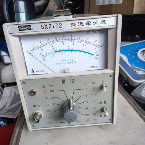 SX2172���������������ݵ�Ѷ��������ָ��ʽ��12��������1mV-300V����ʽ�Ǳ����ʺ�ʵ���һ�ά���á�