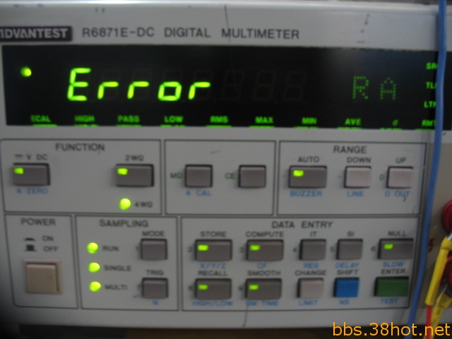 error RA